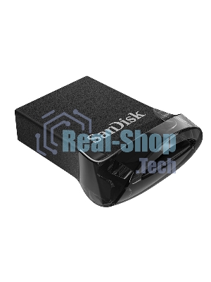 Флешка USB Sandisk CZ430 Ultra Fit (SDCZ430-032G-G46), 32Gb, USB 3.1, R/W 130/40, черный