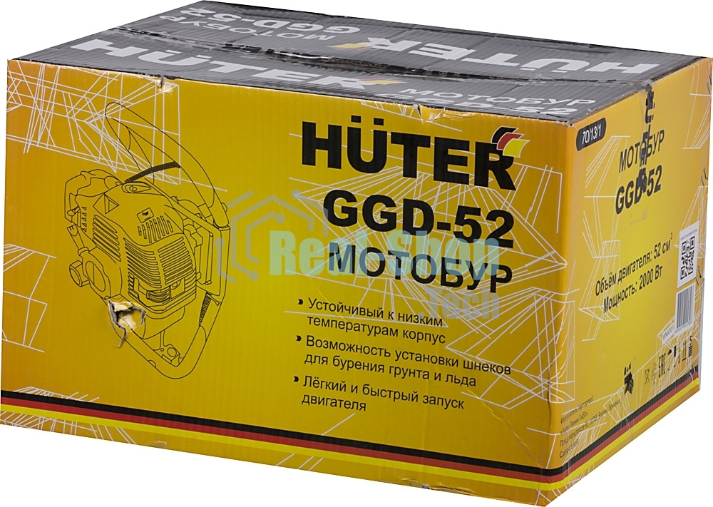 Мотобур Huter GGD-52