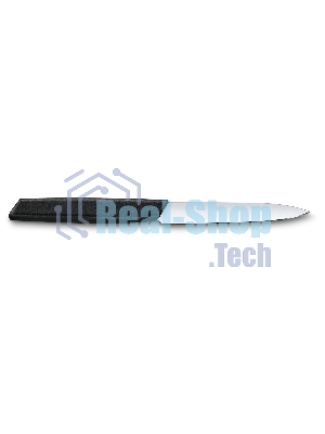 Нож кухонный Victorinox Swiss Modern (6.9003.10) стальной разделочный лезв.100мм прямая заточка черный