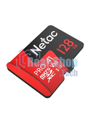 Флеш карта MicroSD card Netac P500 Extreme Pro 128Gb, retail version w/SD adapter