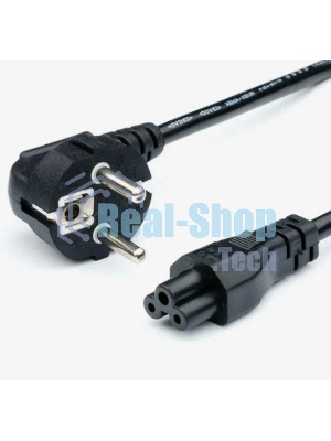 Кабель питания GoPower евровилка CEE 7/7-IEC 320 C5 1.8м ПВХ 0.75мм черный (1/10/160)