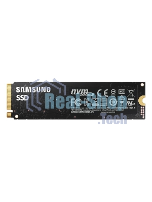 Накопитель SSD Samsung 980, 1000Gb, PCIe 3.0 x4, M.2 2280, NVMe, R/W 3500/3000