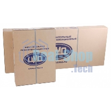 Шкаф коммутационный ЦМО ШТК-М-18.6.6-1ААА 18U 600x600 мм пер. дв. стекл задн. дв. стал. лист 2 бок. пан. направл. под закл. гайки 270 кг серый