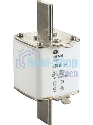 Вставка плавкая ППНИ-39 630А габарит 3 IEK DPP50-630