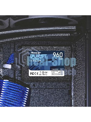 Накопитель SSD Patriot Burst Elite, 960Gb, SATA, 2.5