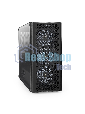 Компьютерный корпус Miditower ExeGate EVO-9202-NPX700 (ATX, БП 700NPX с вент. 12 см, с окном, 1*USB+1*USB 3.0, аудио, 3 вент. 12см с RGb подсветкой)