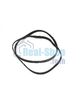 Ремень 1244 J5/1245 J5 для стиральной машины Indesit, Ariston, Whirlpool, Bauknecht черный 1244мм