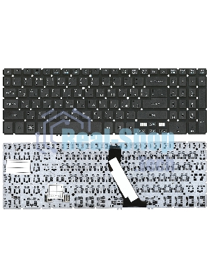 Клавиатура для ноутбука Acer Aspire V5, V5-531, M5-581T черная