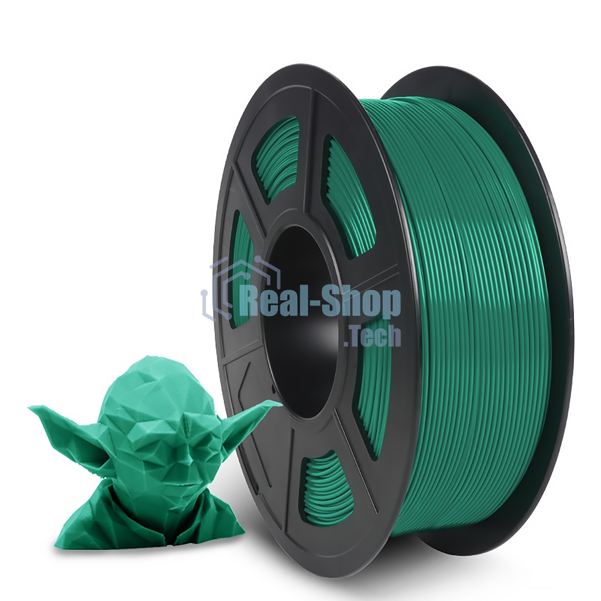 Филамент NVPrint PLA GrassGreen для 3D печати диаметр 1.75мм длина 330 метров масса 1 кг