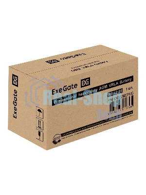 Аккумуляторная батарея ExeGate HR 12-65 (12V 65Ah, под болт М6)