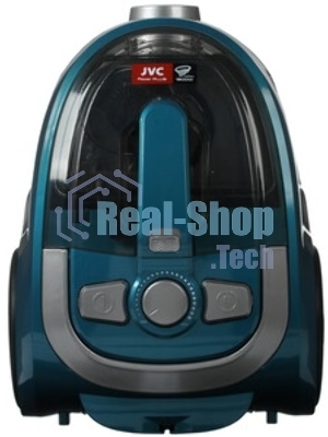 Пылесос JVC JH-VC401 бирюзовый/серый, 320/1800 Вт, уборка сухая, пылесборник контейнер 2,5 л.