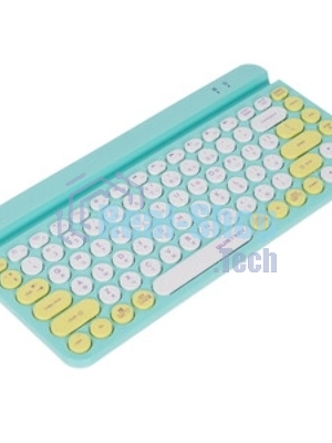 Клавиатура беспроводная A4Tech Fstyler FBK30, USB, Bluetooth/Радиоканал, зеленый