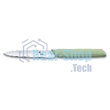 Нож кухонный Victorinox Swiss Modern (6.9006.1042) стальной разделочный лезв.100мм прямая заточка зеленый
