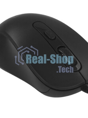 Мышь проводная Oklick 211M черный, 2400 dpi, USB, кнопки - 6