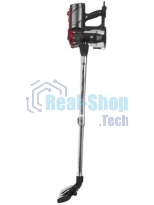 Пылесос вертикальный BRAYER BR4268 серый/красный, питание от сети, 185 Вт, уборка сухая, пылесборник 0,8 л