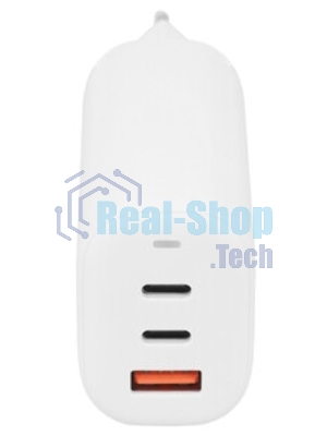 Сетевое зарядное устройство MORE CHOICE (4620202555595) NC82 1USB+1Type-C 3.0A PD 35W+QC3.0, белый