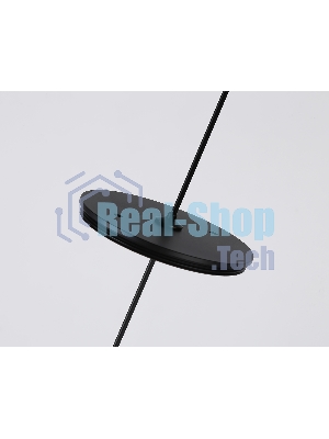 A2660 BK черный крепеж трековый подвесной для корпуса DIY D85mm 240*42*25 H1500