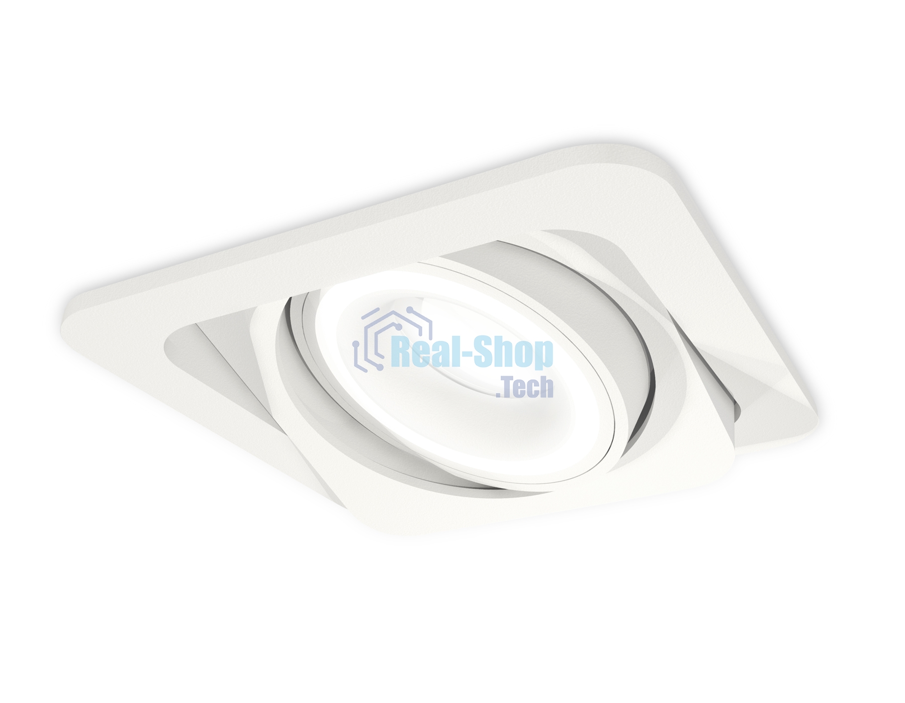 Комплект встраиваемого поворотного светильника Ambrella light XC7658080 SWH/FR белый песок/белый матовый MR16 GU5.3 (C7658, N7110)