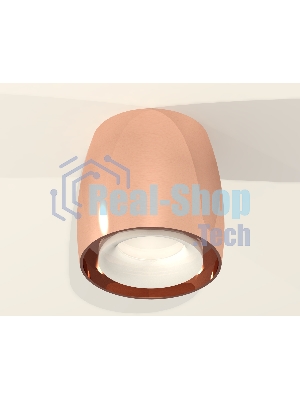 Светильник Ambrella Light XS1144020 PPG/FR золото розовое полированное/белый матовый MR16 GU5.3 (C1144, N7165)