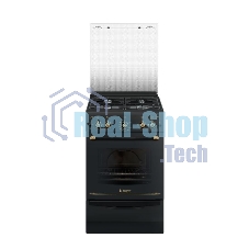 Плита газовая Gefest ПГ 5100-02 0187 черный, конфорок 4 шт, духовка 52 л, 50 см x 85 см x 58.5 см