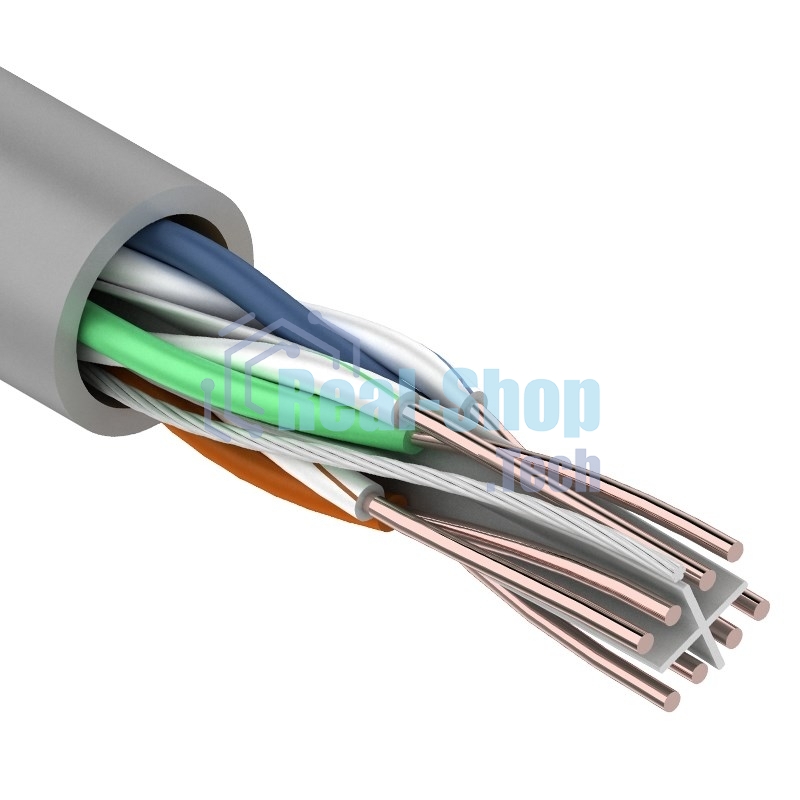 Кабель PROconnect Кабель UTP CAT6 4 пары (305м) 0.57 мм CCA