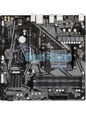 Материнская плата Gigabyte B550M K, AM4, AMD B550, 4xDDR4, 4xSATA, 2xM.2, 1xPCIe 4.0 x16, 1xPCIe x1, 1xHDMI, 1xDP, 1x 1Gb LAN, 4xUSB-A 3.2 Gen 1, 4xUSB-A 2.0, 3x3.5 мм, 7.1, mATX