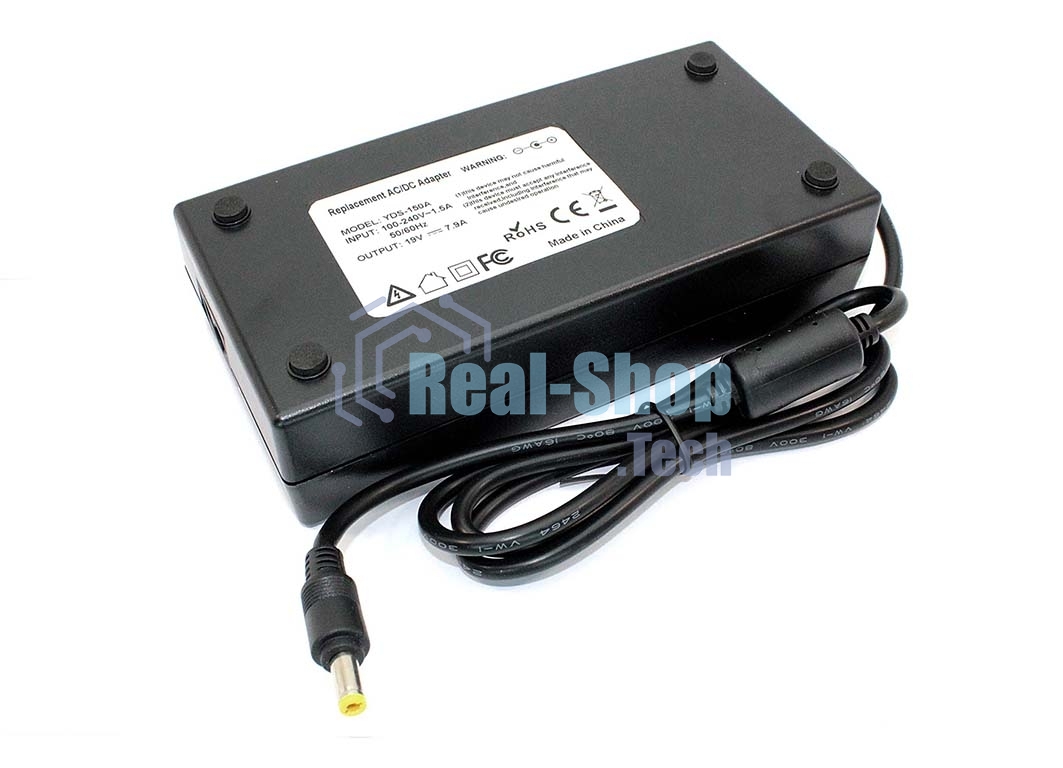 Блок питания (сетевой адаптер) для ноутбуков HP 19V 7.9A 5.5x2.5 OEM