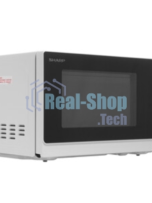 Микроволновая печь Sharp R-2000RW белый, 20 л, 800 Вт, переключатели - поворотный механизм