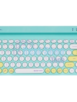 Клавиатура беспроводная A4Tech Fstyler FBK30, USB, Bluetooth/Радиоканал, зеленый