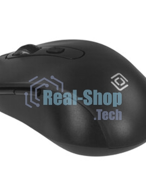 Мышь проводная Oklick 211M черный, 2400 dpi, USB, кнопки - 6