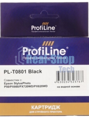 Картридж струйный ProfiLine PL-08014 для принтеров Epson StylusPhoto P50/PX660/PX720WD/PX820WD Black водн