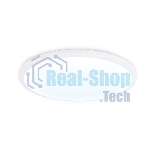Потолочный светодиодный светильник Ambrella light FZ1231 WH белый IP44 42W 6400К D370*55 (Без ПДУ)