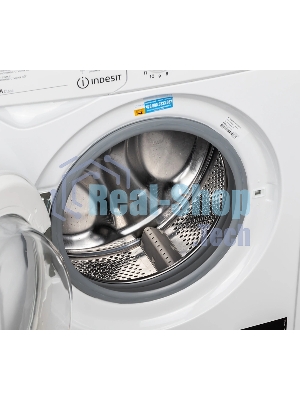 Стиральная машина Indesit IWSC 6105 белый, загрузка фронтальная 6 кг, 1000 об/мин., класс: А
