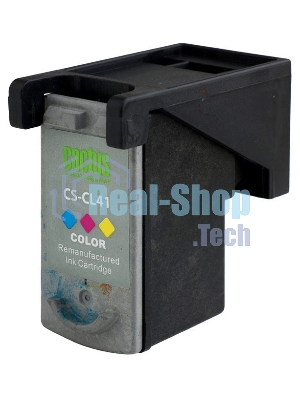 Картридж струйный Cactus CS-CL41 многоцветный (18 мл.) для Canon Pixma MP150/MP160/MP170/MP180/MP210/MP220/MP450/MP460/MP470/iP1200/iP1300/iP1600/iP1700/iP1800/iP190
