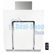 Вытяжка Kuppersberg F 660 W, ширина 60 см, отвод/рециркуляция, 900 м3/час, сенсорное управление, таймер, 5 скоростей, галогенное освещение 2х20 Вт, металлические жироулавливающие фильтры, угольный фильтр KF-СM (опция), 42-47 дБ, цвет белое стекло SCHOTT