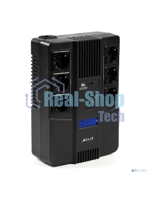 Источник бесперебойного питания Бастион SKAT-UPS 800-AID-IN-1x9 220В 480Вт дисплей 1АКБ 9А·ч внутр. меандр. (8935)