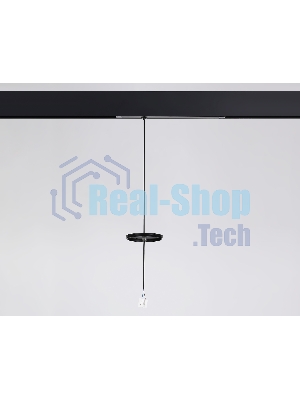 A2660 BK черный крепеж трековый подвесной для корпуса DIY D85mm 240*42*25 H1500