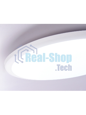 Потолочный светодиодный светильник Ambrella light FZ1231 WH белый IP44 42W 6400К D370*55 (Без ПДУ)