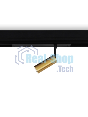 Управляемый светодиодный светильник для шинопровода Magnetic Ambrella light GL1203 GD золото IP20 7W 3000K-6400K 220V 36° D35*80 (Без ПДУ)