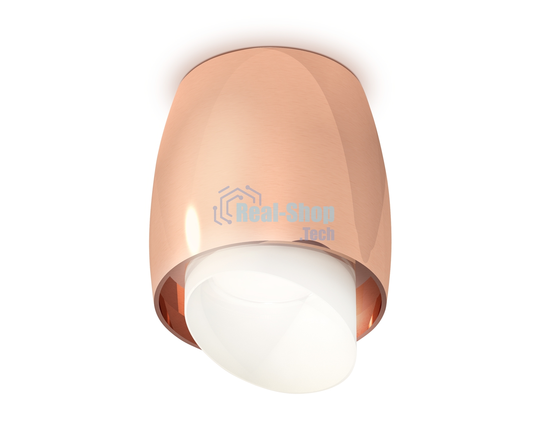 Светильник Ambrella Light XS1144021 PPG/FR золото розовое полированное/белый матовый MR16 GU5.3 (C1144, N7175)