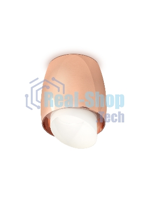 Светильник Ambrella Light XS1144021 PPG/FR золото розовое полированное/белый матовый MR16 GU5.3 (C1144, N7175)