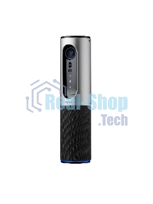 Веб-камера Logitech ConferenceCam Connect 1920x1080, 30 кадр/с, USB, микрофон (2 шт, шумоподавление), автофокус, автоосвещение, серебристый