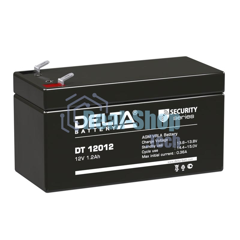 Батарея для ИБП Delta DT 12012 (12V, 1.2Ah)