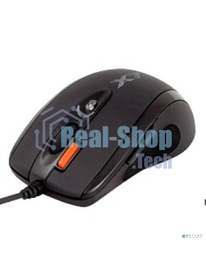 Мышь проводная A4Tech X-710MK черный, 2000 dpi, USB, кнопки - 7
