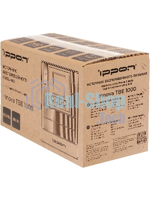 Источник бесперебойного питания Ippon Innova TbE 1000 900Вт 1000ВА черный