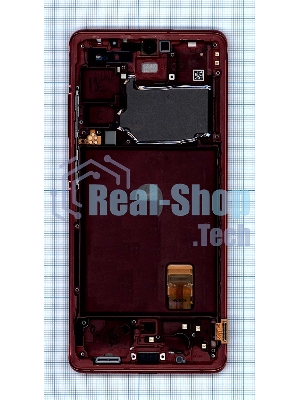 Дисплей для Samsung Galaxy S20 FE SM-G780F красный