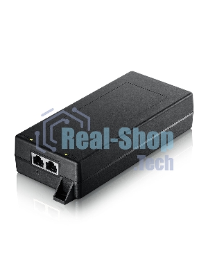Мультигигабитный PoE инжектор Zyxel PoE12-90W, 802.3af/at/bt (90 Вт), 2xRJ-45: 1/2.5/5/10G
