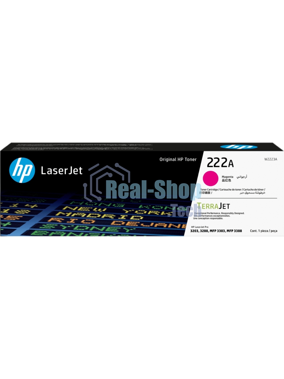 Тонер-картридж HP 222A Magenta Toner