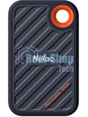 Внешний SSD Netac ZX20, 2TB, USB 3.2 Gen 2x2 Type-C, R/W 2000/1800, черный