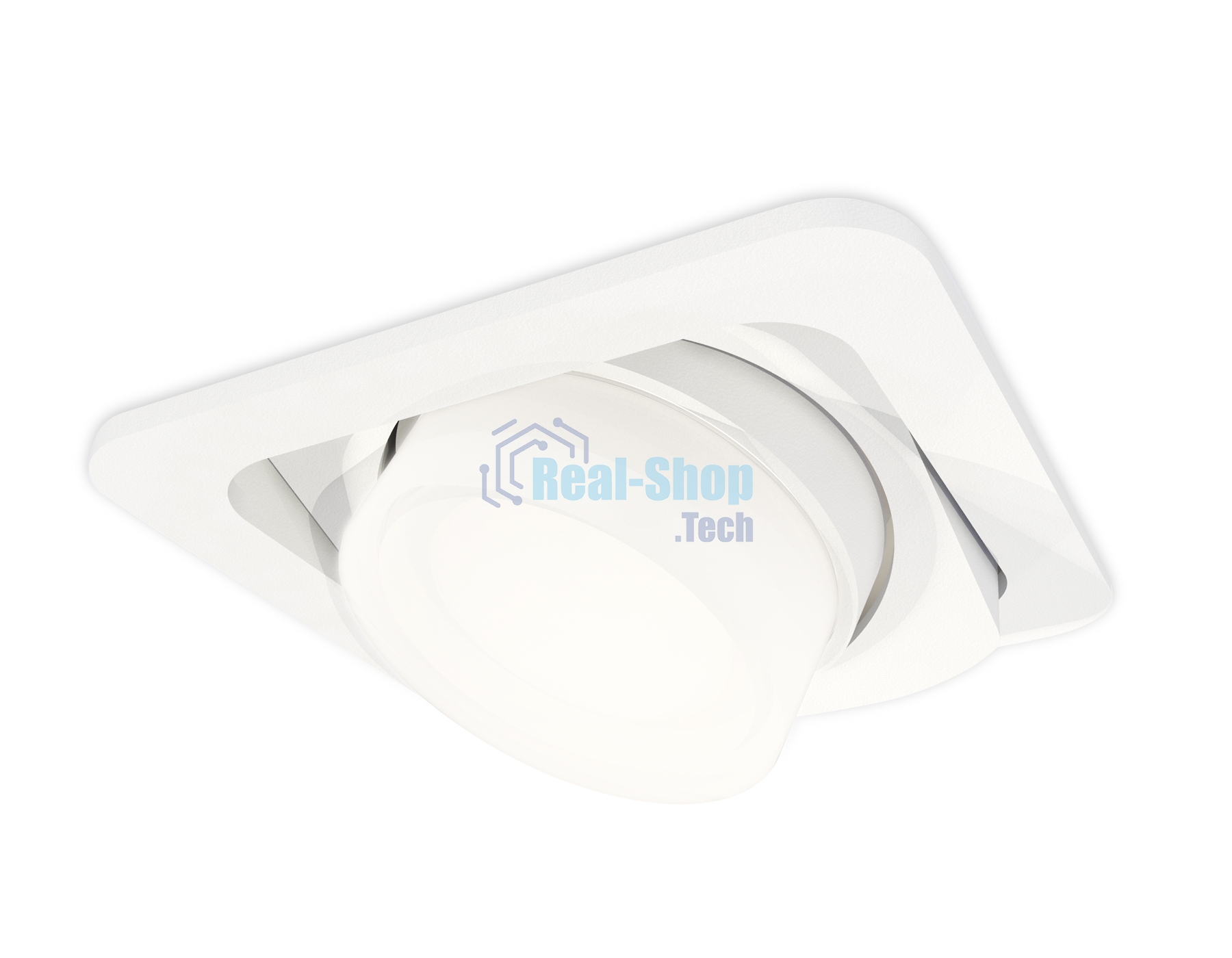 Комплект встраиваемого поворотного светильника Ambrella light XC7658083 SWH/FR/CL белый песок/белый матовый/прозрачный MR16 GU5.3 (C7658, N7160)